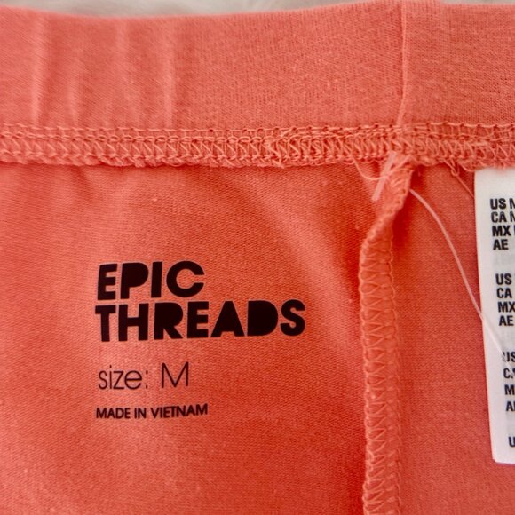 Epic Threads Girls Shell Pink Leggings - Picture 4 of 5